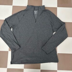 Rhone Atmosphere Gray Quarter Zip Pullover Size XL